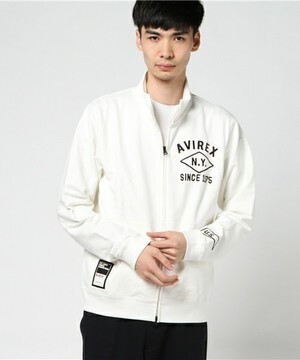 AVIREX ALL AMERICANS STRETCH STAND ZIP SWEAT