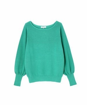 NATURAL BEAUTY BASIC スプリングマトンスリーブニット