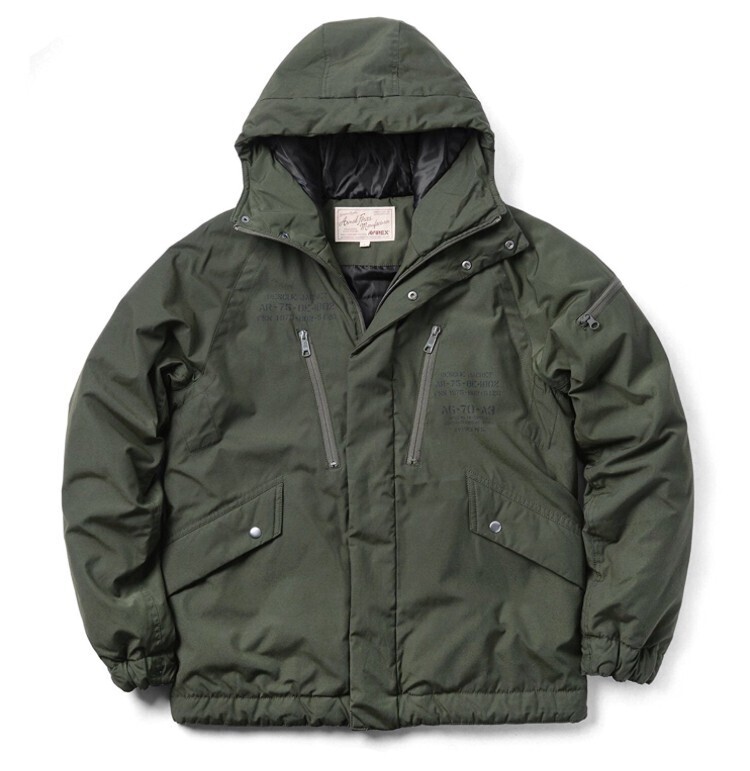 AVIREX ACTIVE MIL. HOOD JACKET6172132