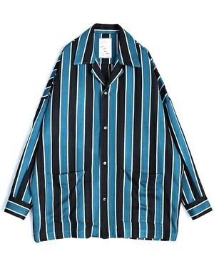 SHAREEF STRIPE PAJAMA SHIRTS