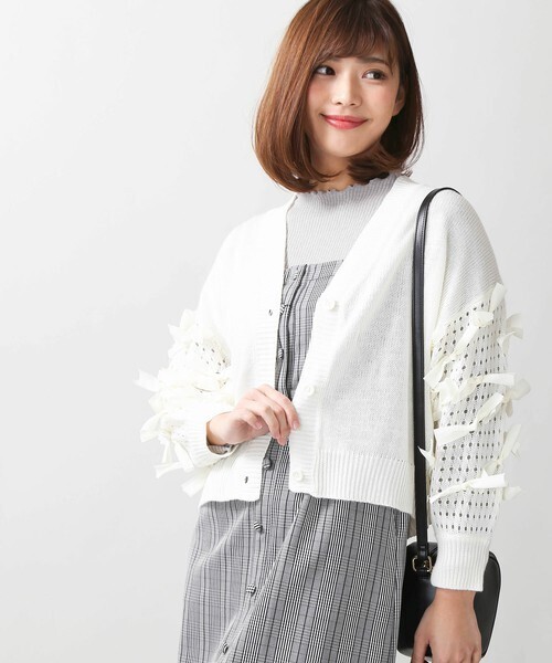 WEGO リボンカーディガン