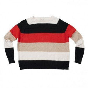 DEMYLEE Quinn Wide Stripe Pullover