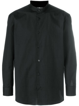 ISSEY MIYAKE MEN バンドカラー シャツ