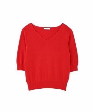 PROPORTION BODY DRESSING ドルマンハイツイストニット5分袖