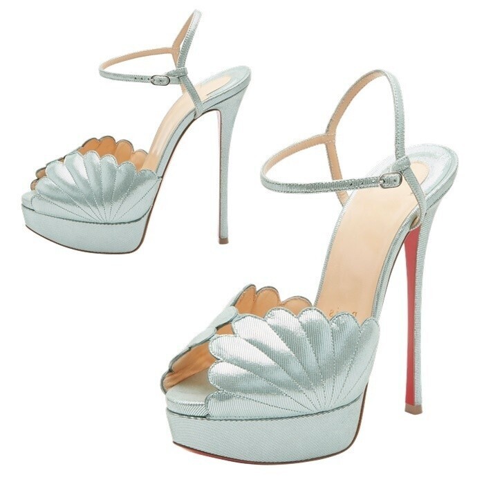 Christian Louboutin Botticella Alta Platform Red Sole Sandal