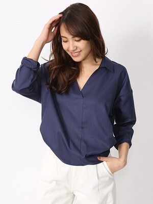 CECIL McBEE 後ろリボンスキッパーブラウス