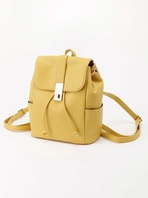 CECIL McBEE 被せターンロック巾着リュック