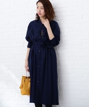 N.(N. Natural Beauty Basic) シャツガウンワンピース