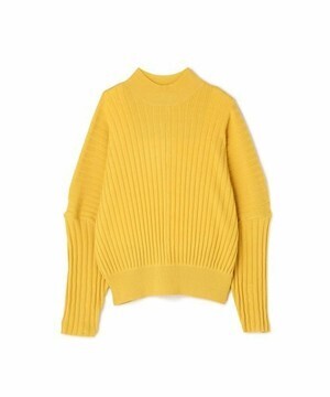 FREE'S MART 袖ボタンドルマンリブニット