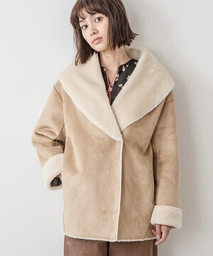 Banner Barrett FUR MOUTON BLOUSON