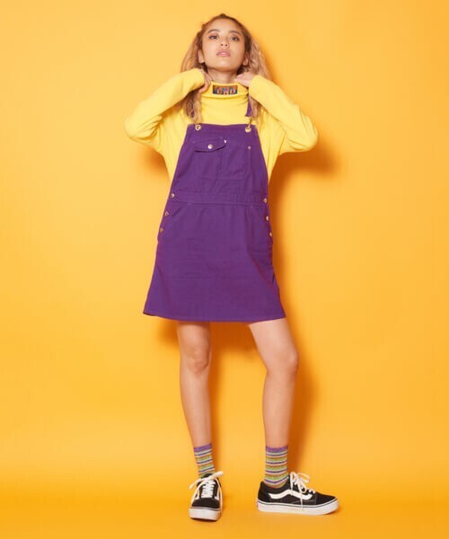 Candy Stripper OVERPLAY JUMPER SKIRT