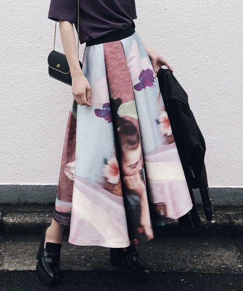 AMERI VINTAGE EMILIA TUCK SKIRT