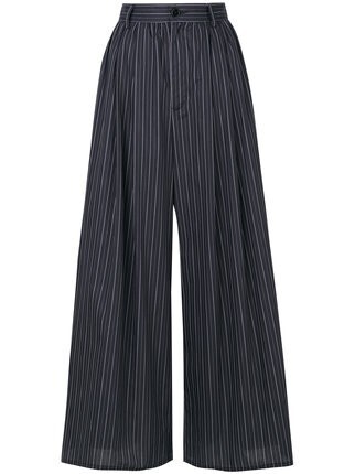 MM6 Maison Margiela ストライプ ワイドパンツ