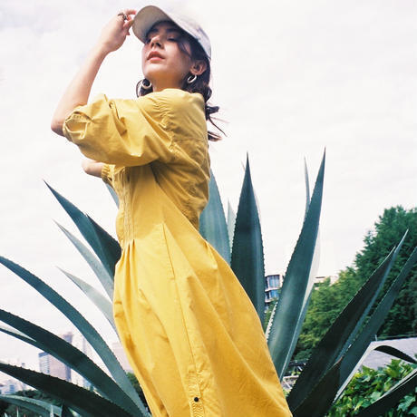 EARIH TUSSAH PUFF SLEEVE DRESS