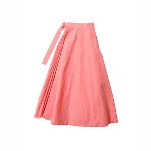 beautiful people c/l pleats docking flare skirt
