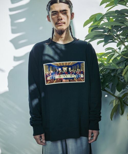 FACETASM LAST SUPPER XXL SWEAT SHIRT
