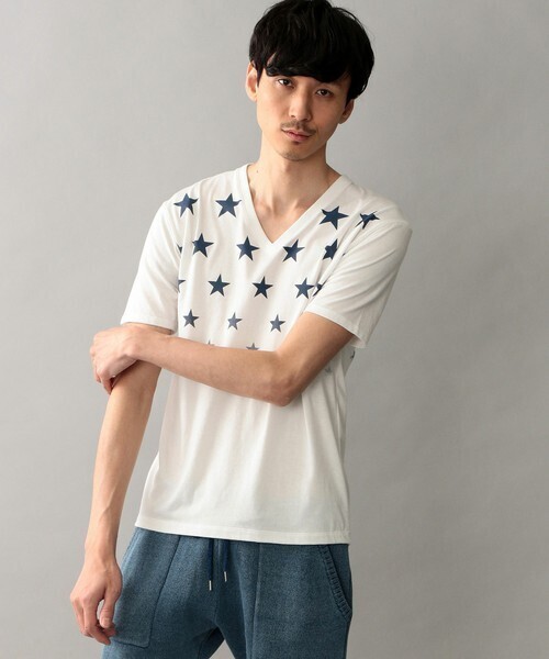 GUILD PRIME MENS スターグラデーションT