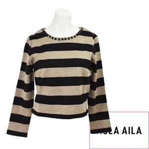 AULA AILA プルオーバー ボーダートップス