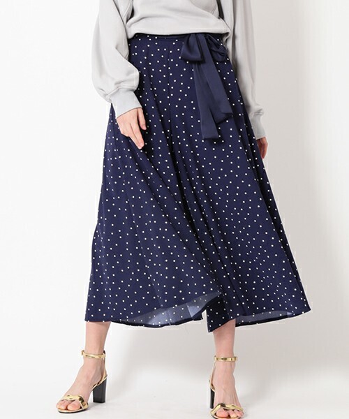 JILLSTUART カフィドットフレアパンツ