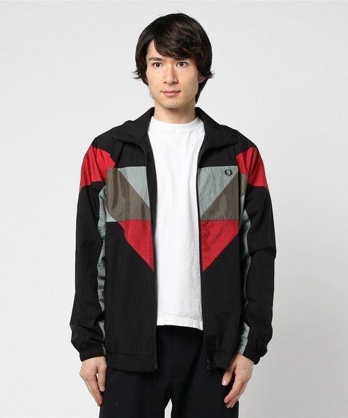 FRED PERRY Panel Track Jacket