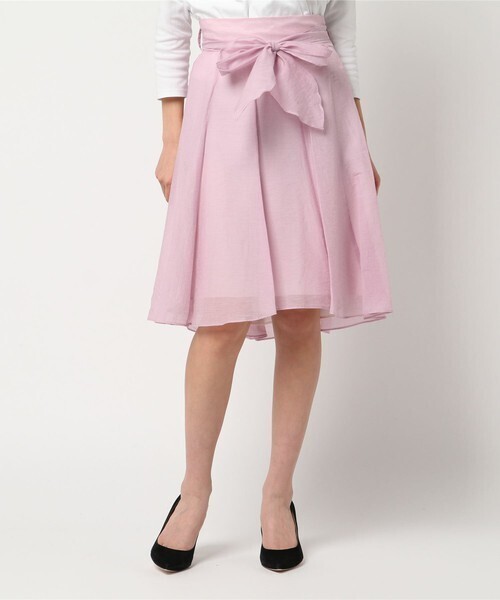 WILLSELECTION シャイニーボイルフィッシュスカート