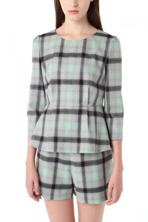 JILLSTUART リリーチェックセットアップワンピース