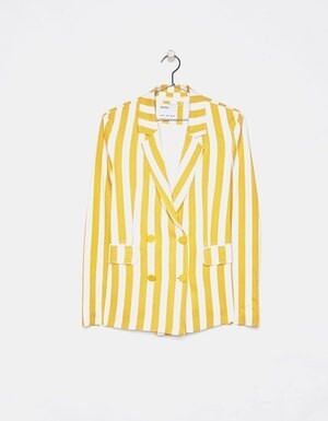 Bershka Striped blazer