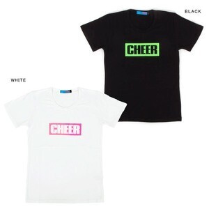 CHEER タイトフィット ボックスロゴ TEE