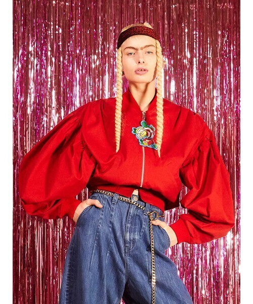 PAMEO POSE SAMBA SLEEVE SHORT BLOUSON