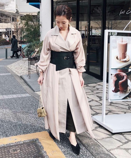 AMERI SHEER LAYERED COAT