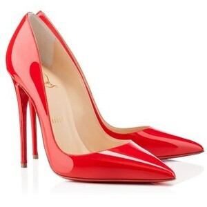 Christian Louboutin So Kate 120mm Patent Leather Pointed Toe Pumps