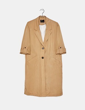 Bershka ライトトレンチコート