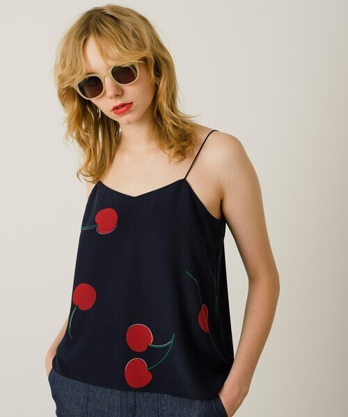 Banner Barrett CHERRY PRINT CAMISOLE