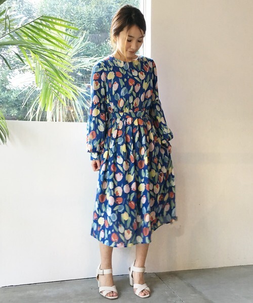 Banner Barrett TULIP PRINT DRESS