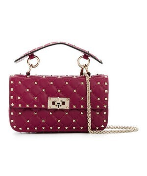 VALENTINO ロックスタッズ スパイク クロスボディバッグ