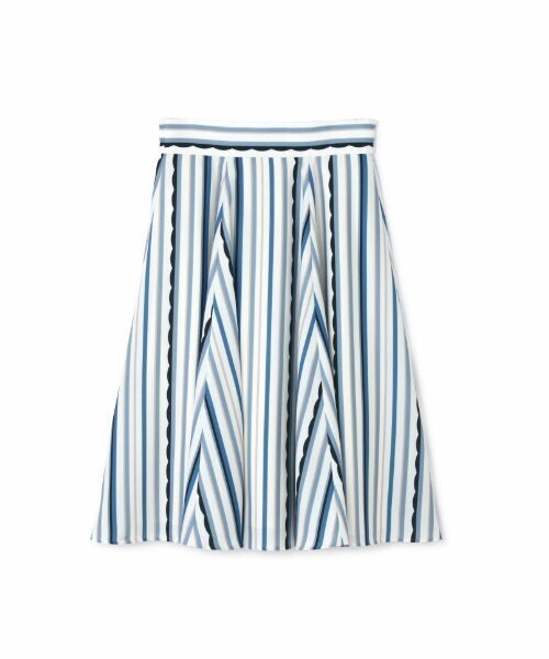 JILL by JILLSTUART パッチストライプシャツドレス
