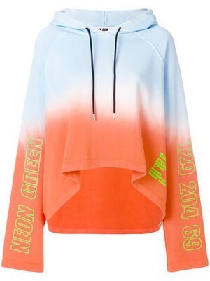 MSGM グラデーションパーカー