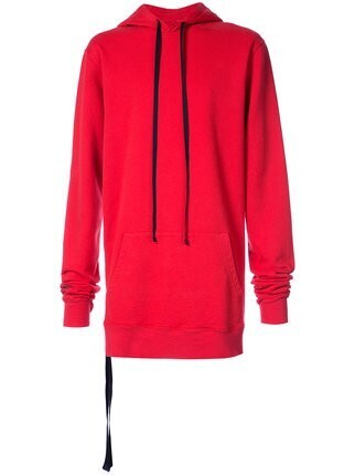 Unravel Project コントラストフード パーカー