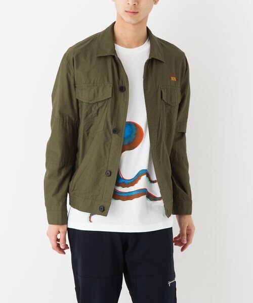 Paul Smith OCTOPUS EMBROIDERY BLOUZON