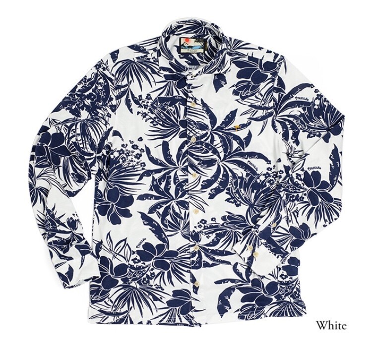 PAIKAJI Mens long sleeve　Polo Shirt Junglist polo