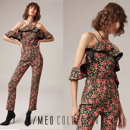 CAMEO COLLECTIVE CAMEO COLLECTIVEカメオOUTLINE TOP花柄フリルデザインのトップ