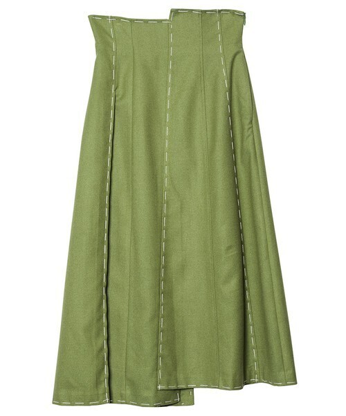 AMERI STITCH PANEL SKIRT