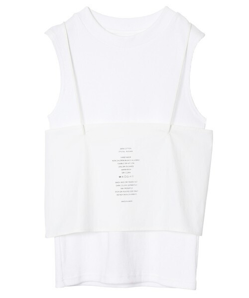 AMERI BIB LAYERED N.S TOP