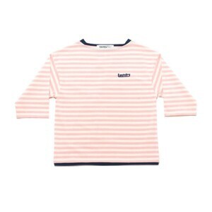 Laundry ボーダーロゴ長袖Tシャツ