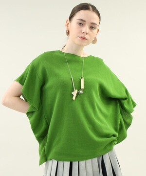 RACEA 袖フリルアシンメトリーニットトップス | すべての商品 | RACEA ONLINE STORE　ラシア公式通販サイト