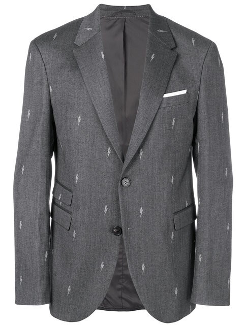 NEIL BARRETT NEIL BARRETT lightning bolt blazer