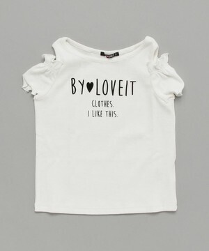 by loveit オフショルダーテレコタンクトップ