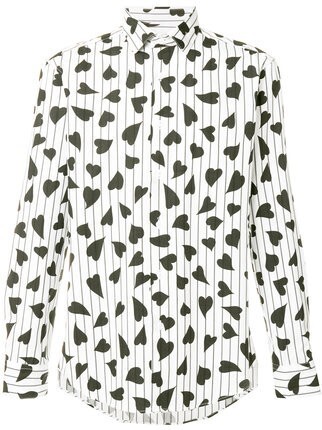 JW ANDERSON JW ANDERSON ハート プリント シャツ