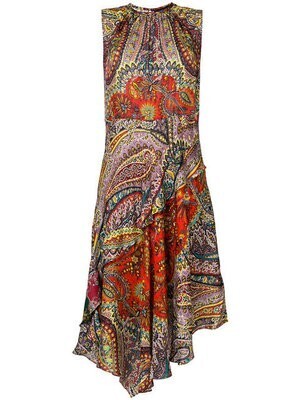 ETRO Abito freccia printed dress