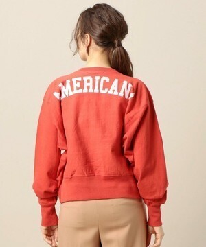 AMERICANA ハーフジッププルオーバー